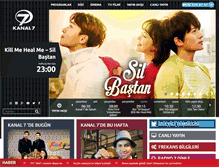 Tablet Screenshot of kanal7.com